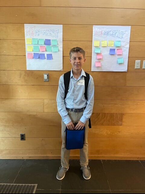 Briggs at Eaglebrook orientation