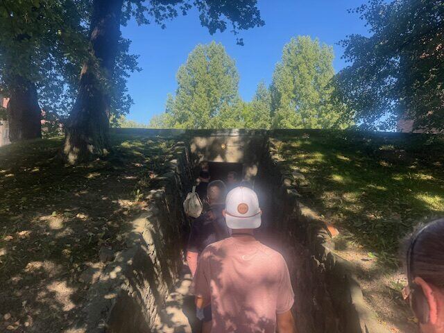Briggs in Poland, including a visit to the Auschwitz-Birkenau Memorial