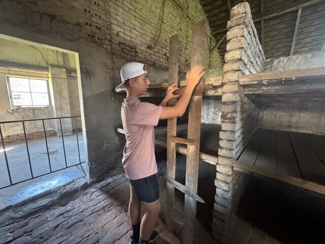 Briggs in Poland, including a visit to the Auschwitz-Birkenau Memorial