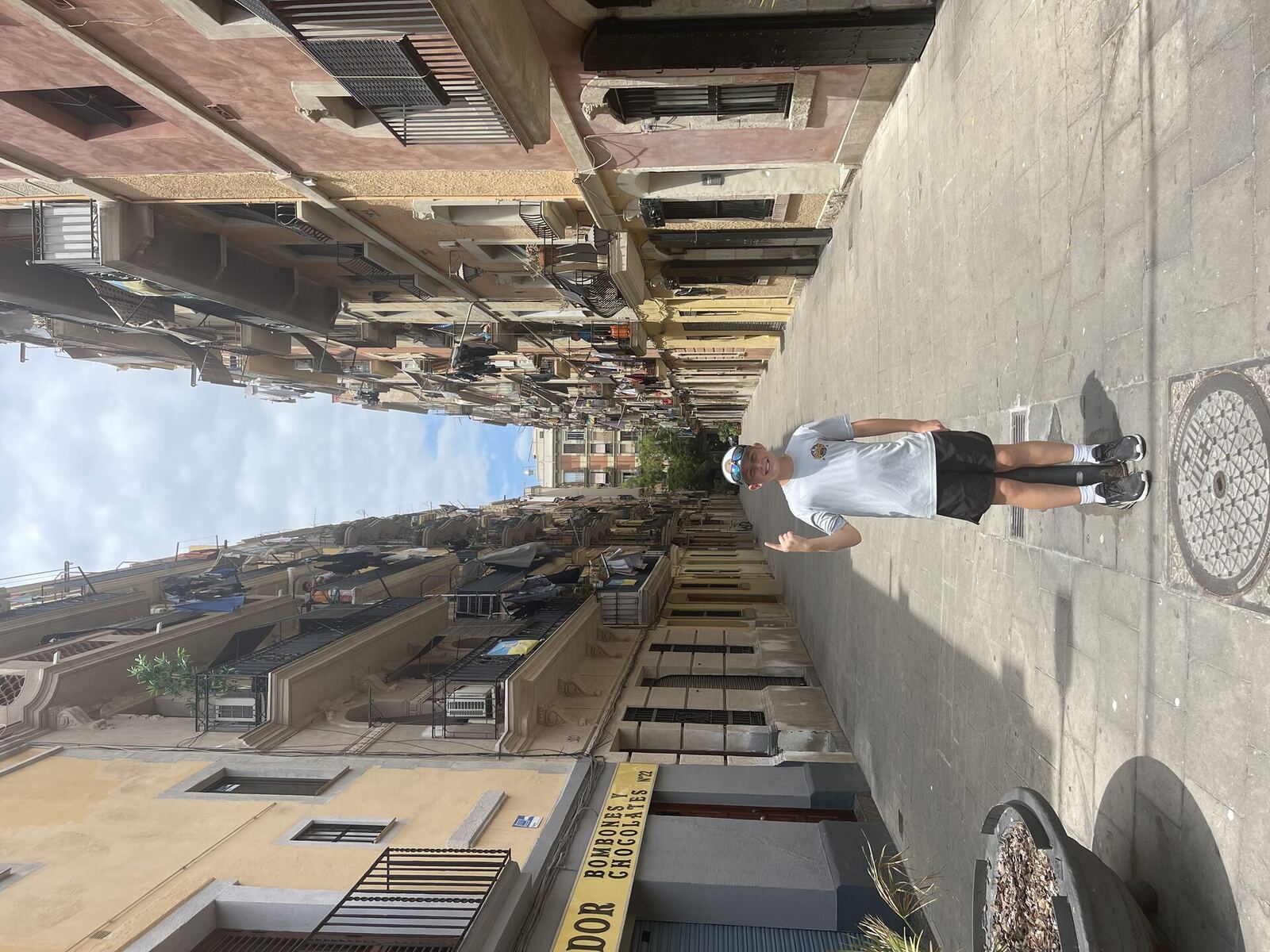 Briggs in Barcelona, Spain