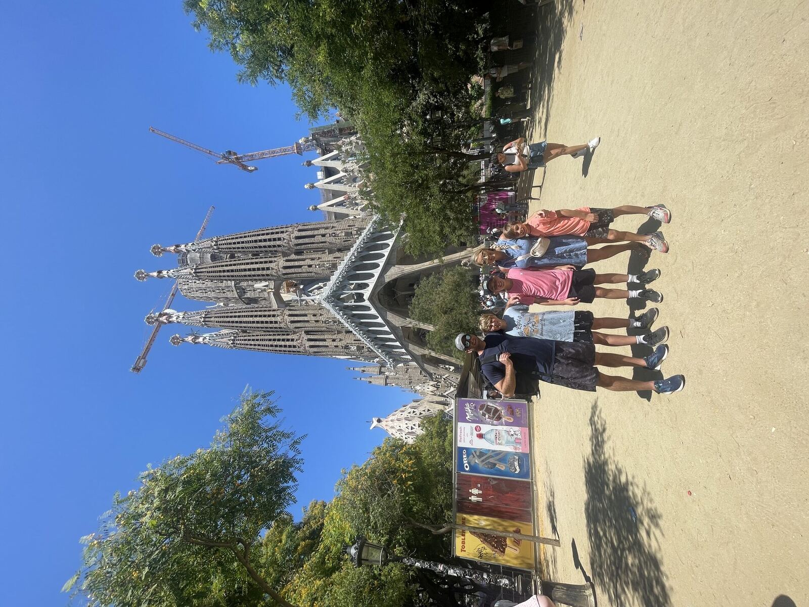 Briggs in Barcelona, Spain