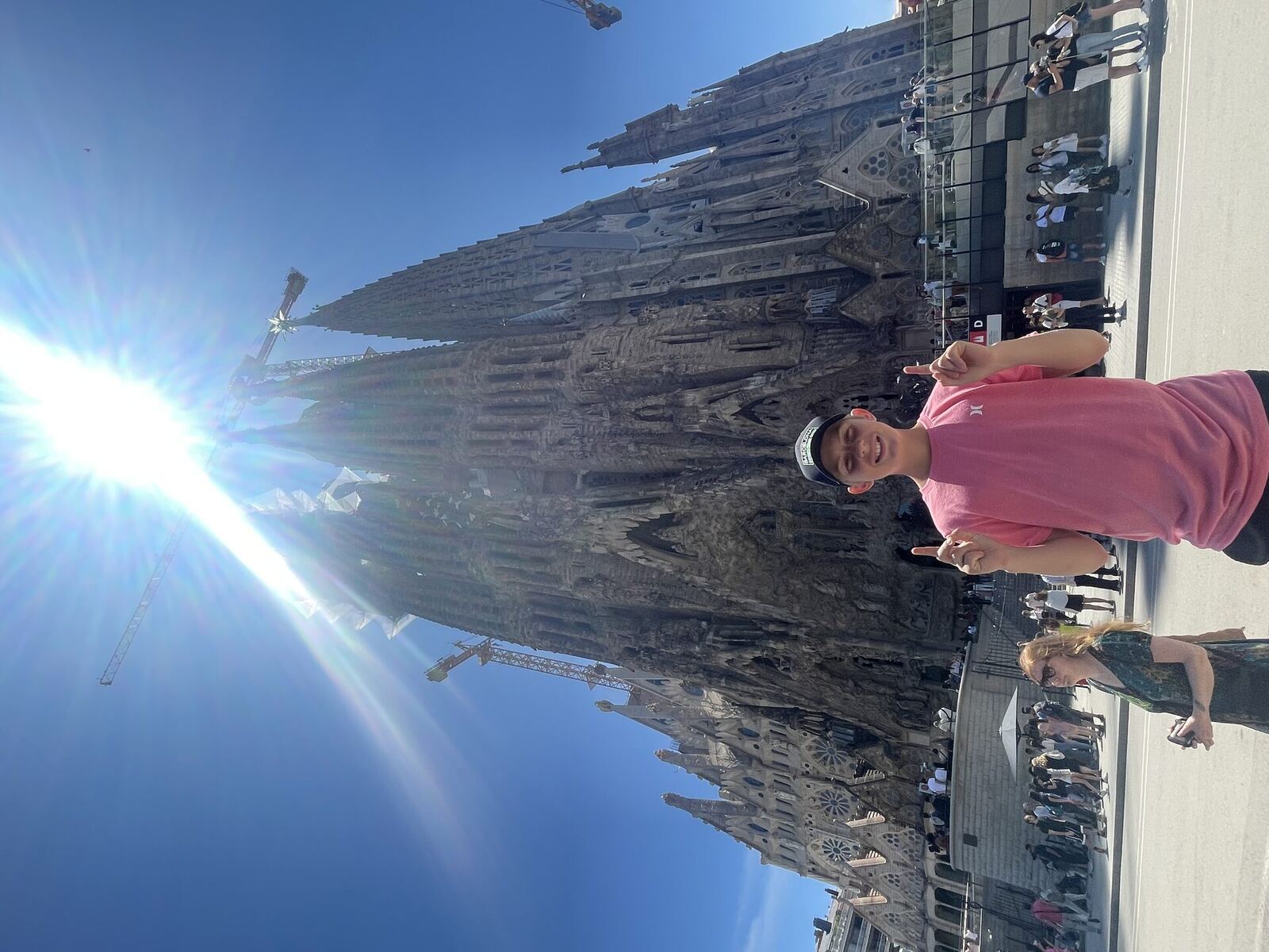 Briggs in Barcelona, Spain